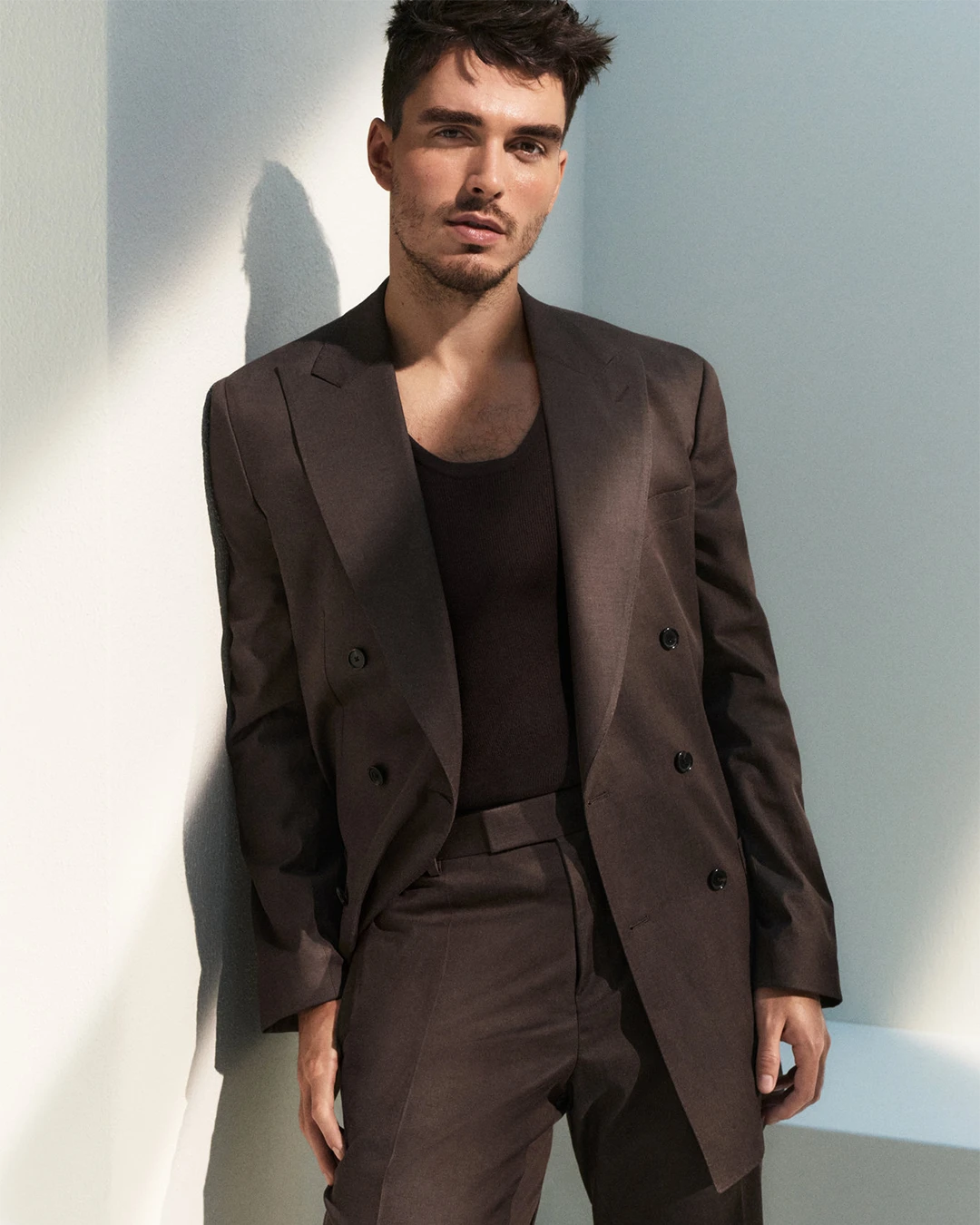 Corey Mylchreest for BOSS Spring Summer 2026 campaign