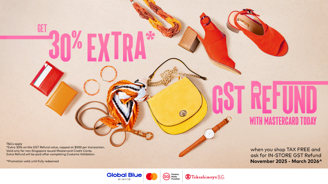 Global Blue Extra GST Refund Banner