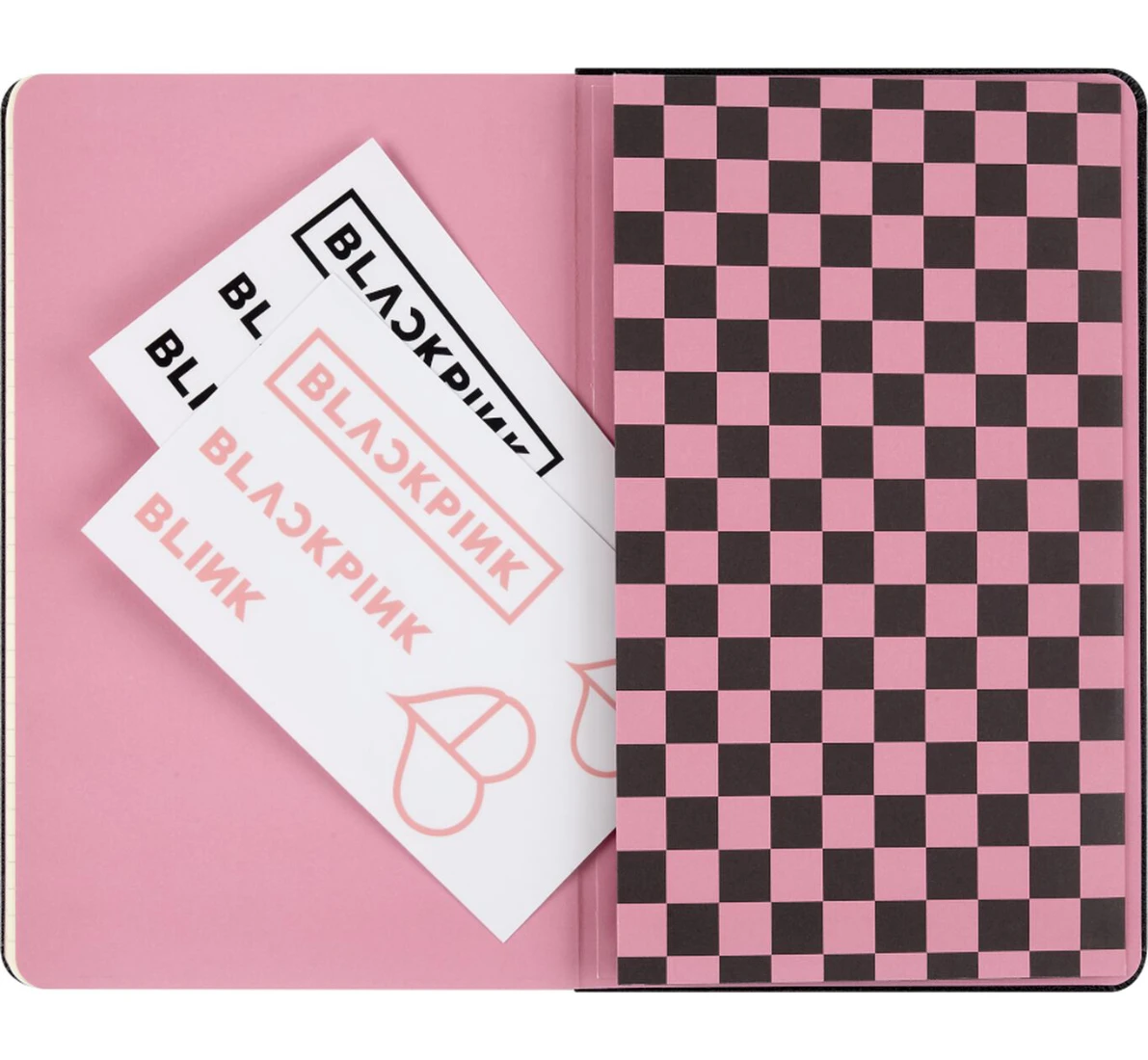 Moleskine x BLACKPINK notebook interior